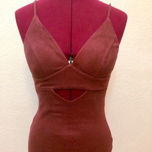 Windsor purple bodycon party dress.